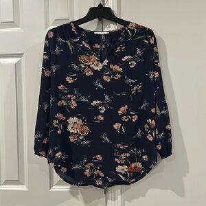Fun2Fun Stitch Fix Women's Floral Blouse NWOT
